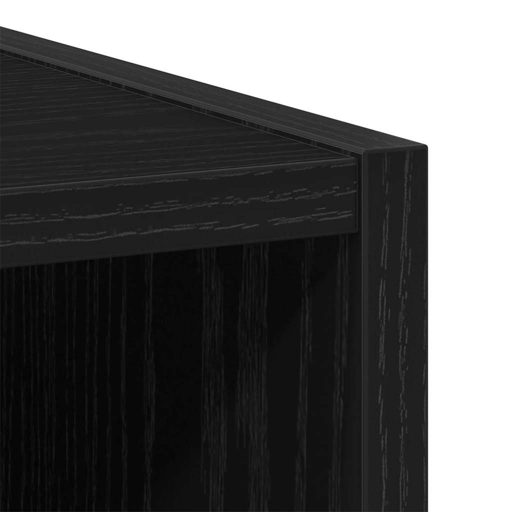 Hanging Cabinet with Shelf Riga Black Oak 30 x 29.5 x 100 cm